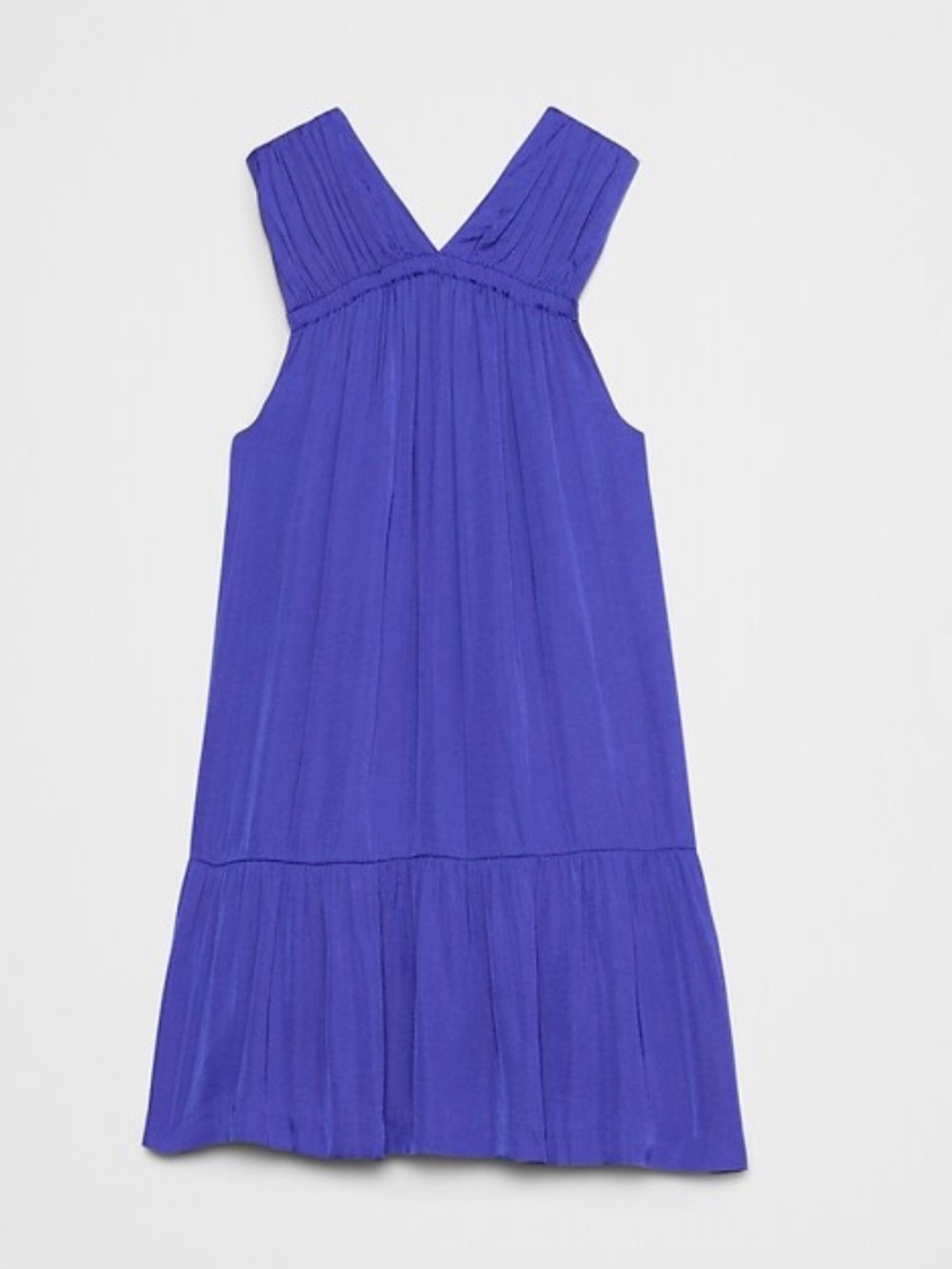 Banana Republic Sleeveless Halter Mini Dress in Royal Blue